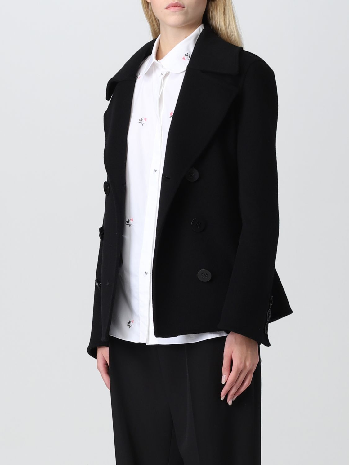 TORY BURCH: jacket for women - Black | Tory Burch jacket 143215 online on  