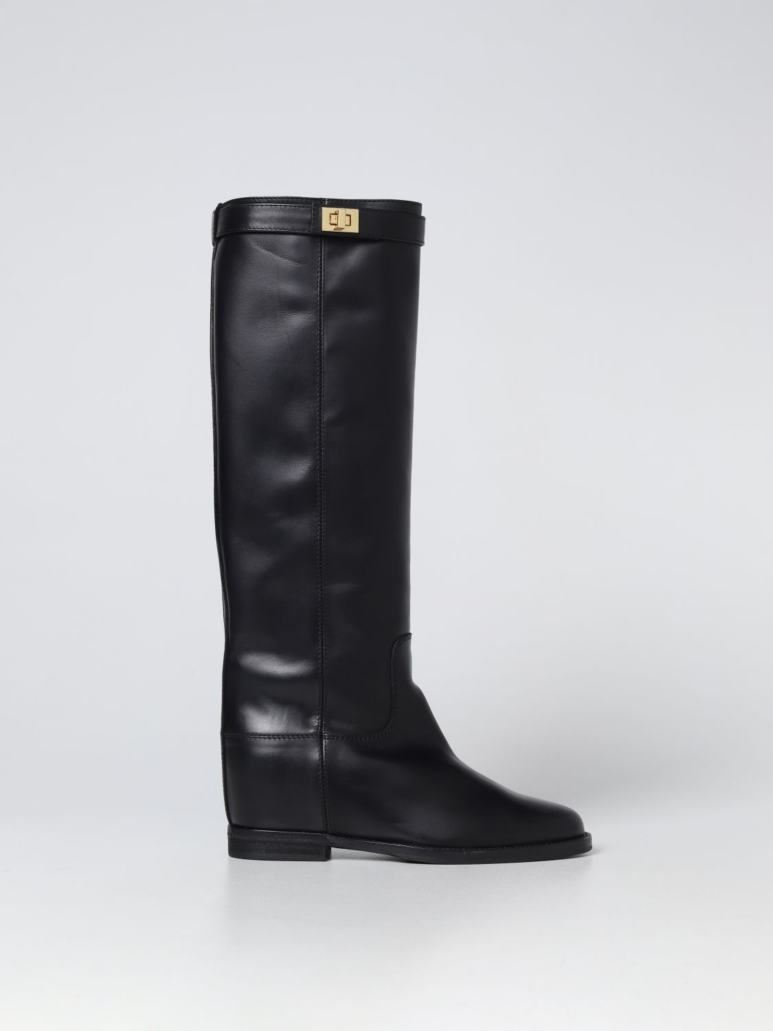 Maak het zwaar waarom niet effect VIA ROMA 15: boots for woman - Black | Via Roma 15 boots 3807776 online on  GIGLIO.COM