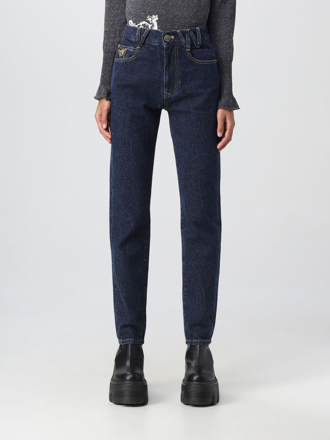 VIVIENNE WESTWOOD: jeans for woman - Denim | Vivienne Westwood jeans ...