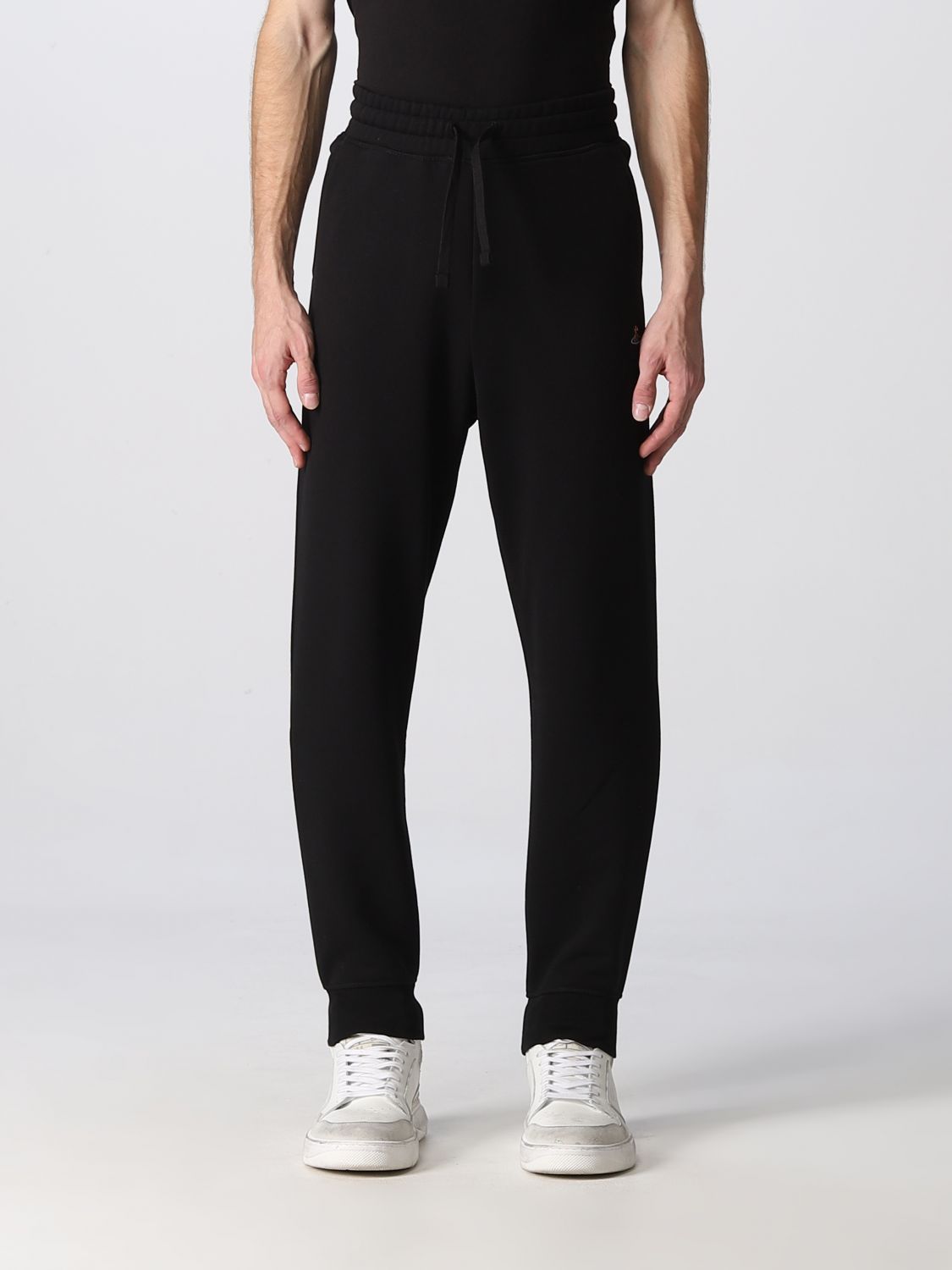 VIVIENNE WESTWOOD: pants for man - Black | Vivienne Westwood pants ...