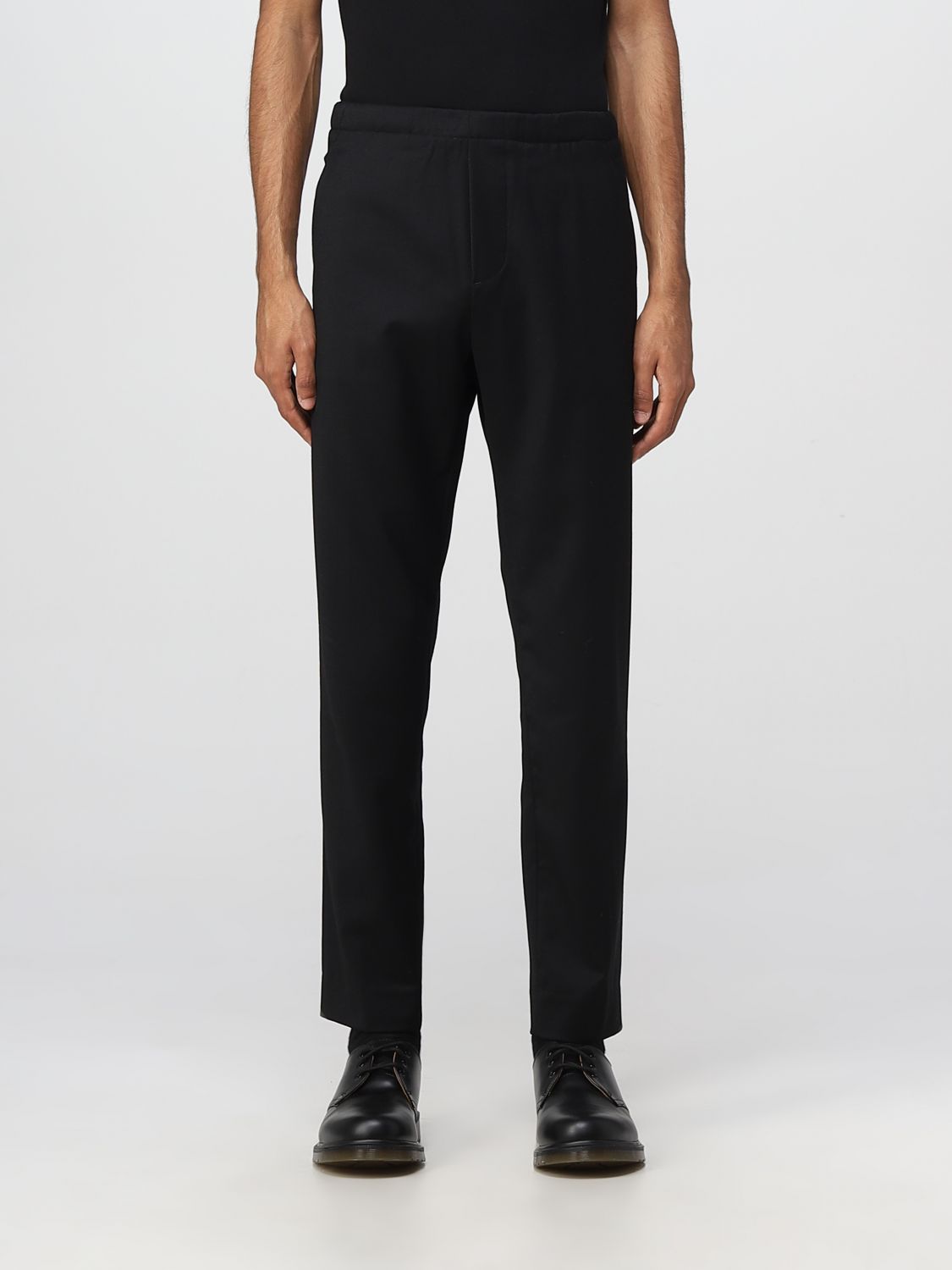 NINE IN THE MORNING: pants for man - Black | Nine In The Morning pants ...