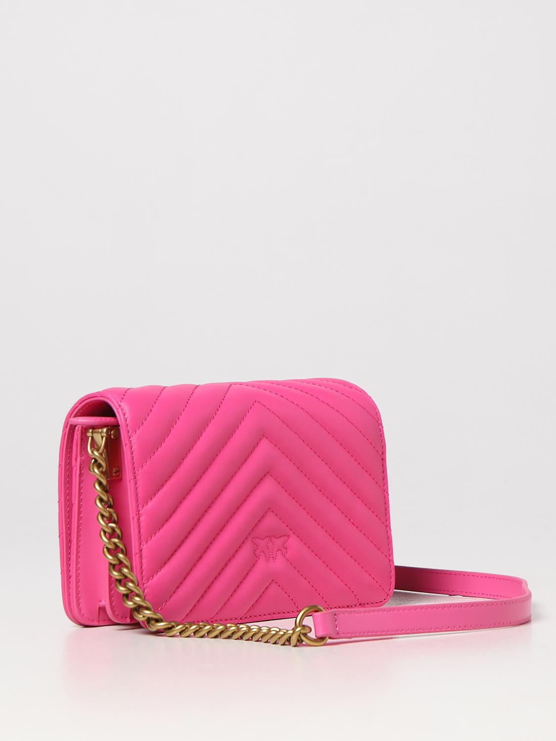PINKO Mini Bag For Woman Pink Pinko Mini Bag 1P22UR4A03Z Online On pinko-mini-bag-for-woman-pink-pinko-mini-bag-1p22ur4a03z-online-on
