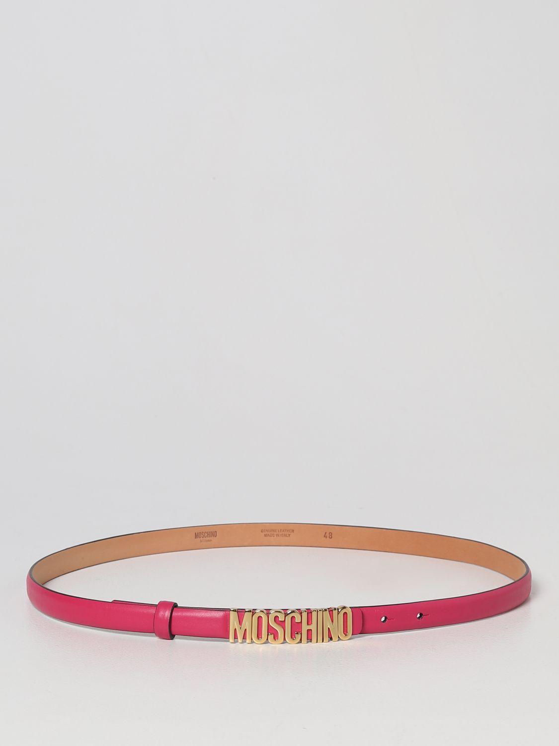 Belt Moschino Couture: Moschino Couture belt for woman fuchsia 1