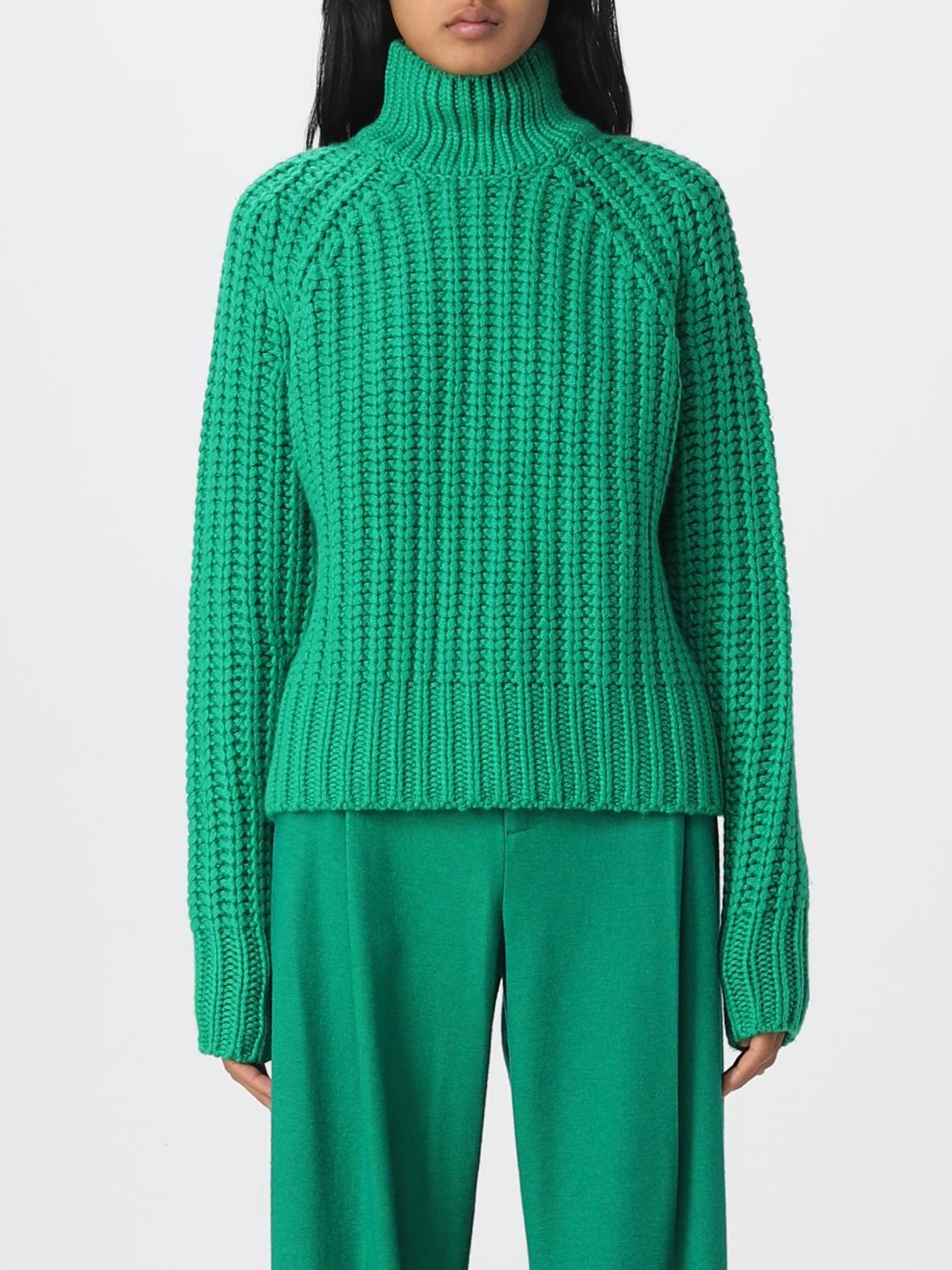 VINCE sweater for woman Green Vince sweater V872079902 online on