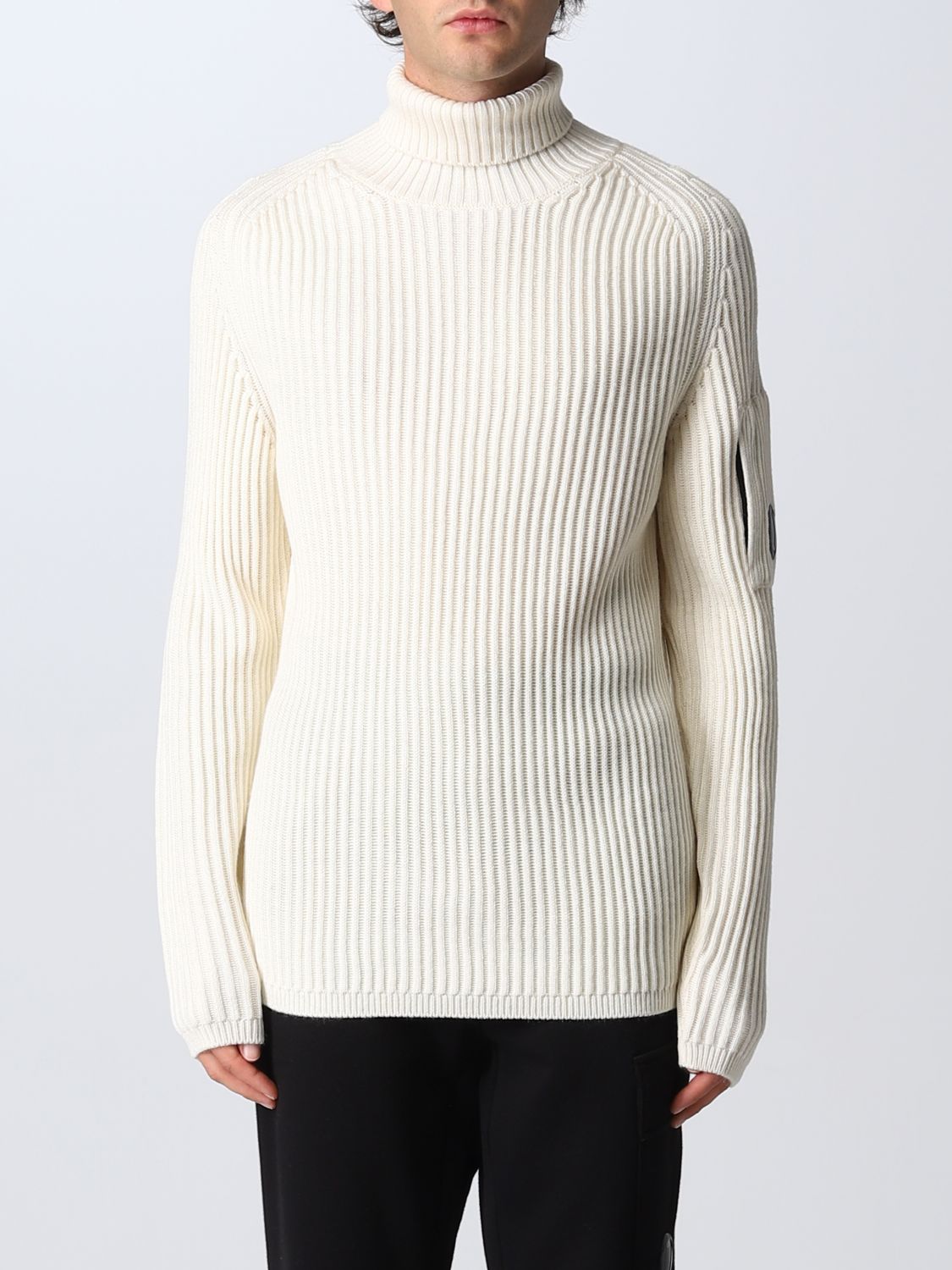 C.P. COMPANY: sweater for man - White | C.p. Company sweater ...