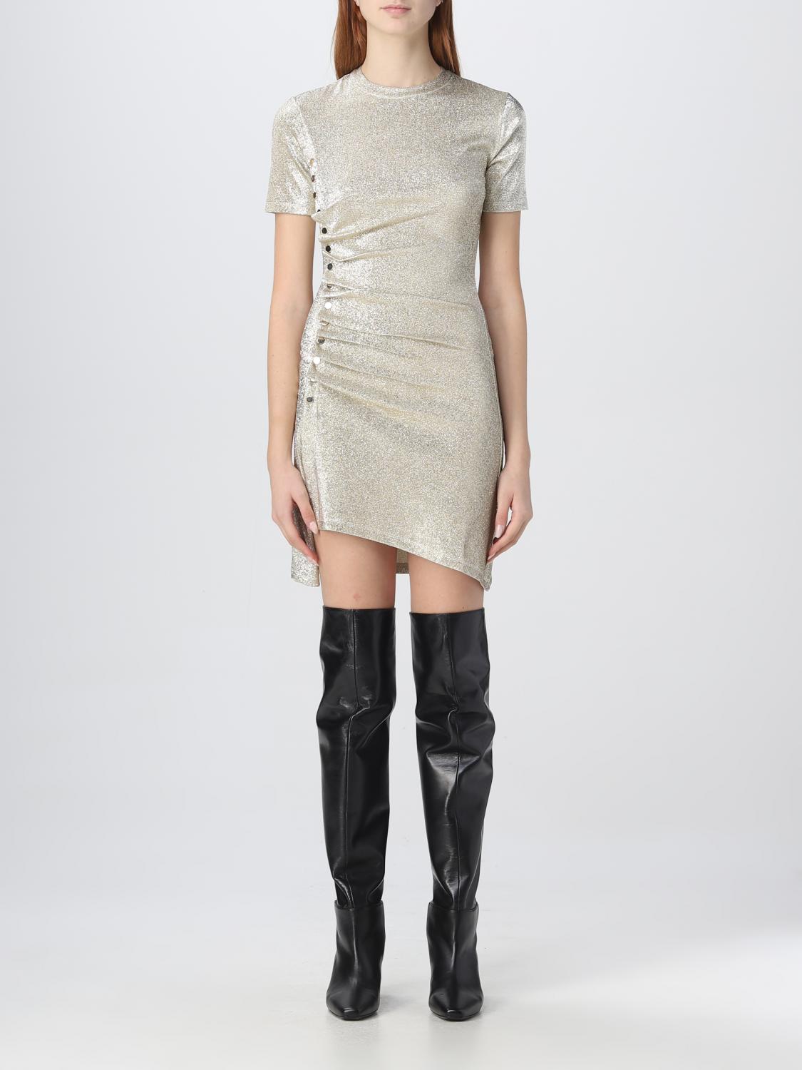Abito Paco Rabanne: Abito Paco Rabanne donna oro 1