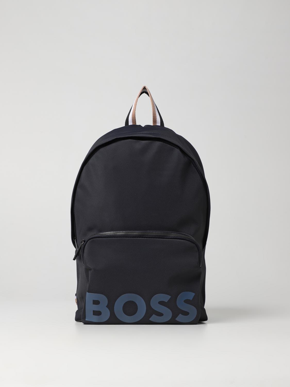 Boss Backpack For Man Blue Boss Backpack 50470985 Online On Gigliocom