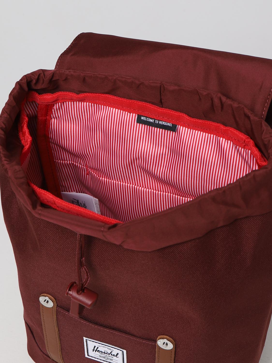 HERSCHEL SUPPLY CO. backpack for man Burgundy Herschel Supply Co