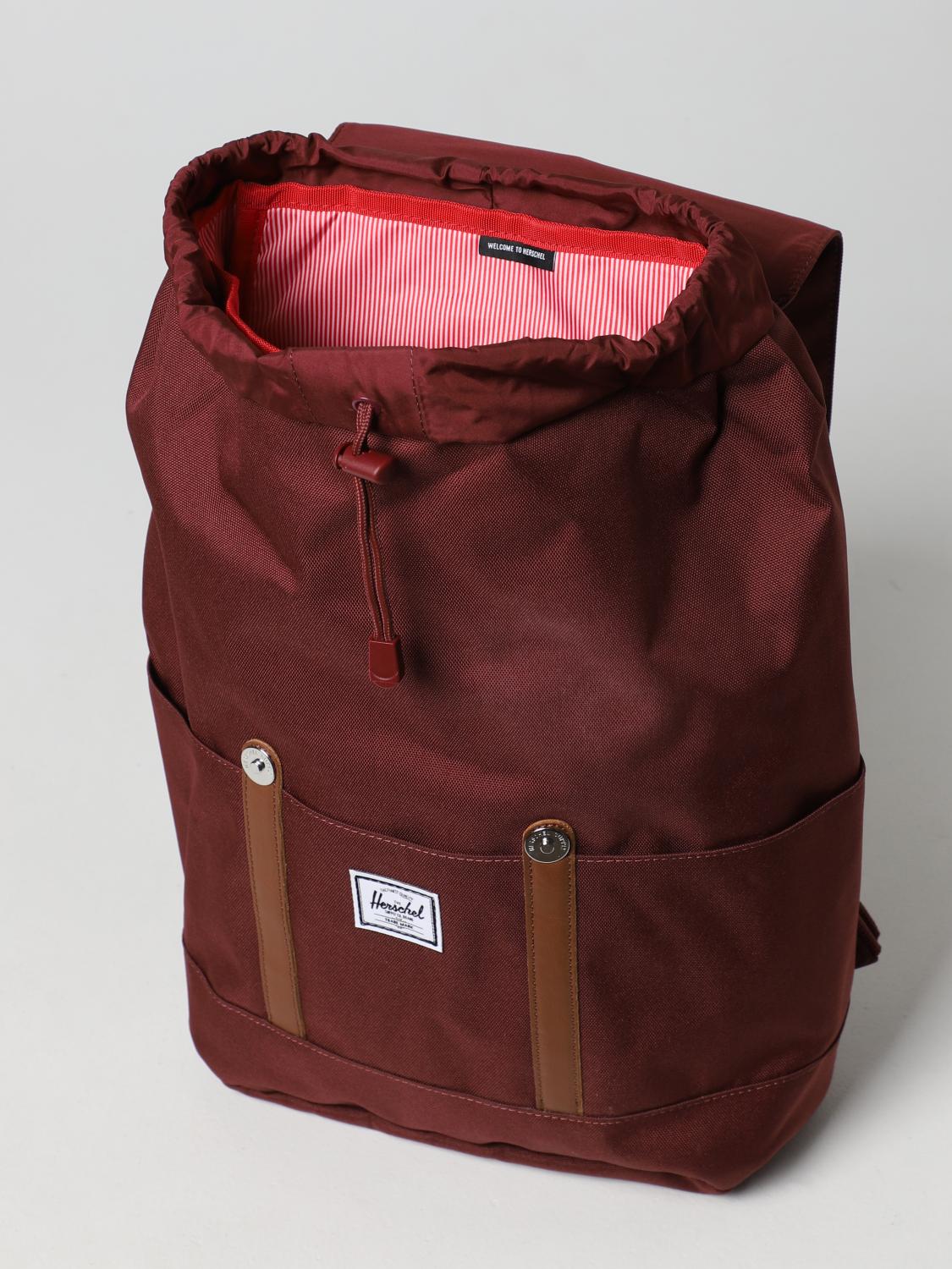 HERSCHEL SUPPLY CO. backpack for man Burgundy Herschel Supply Co