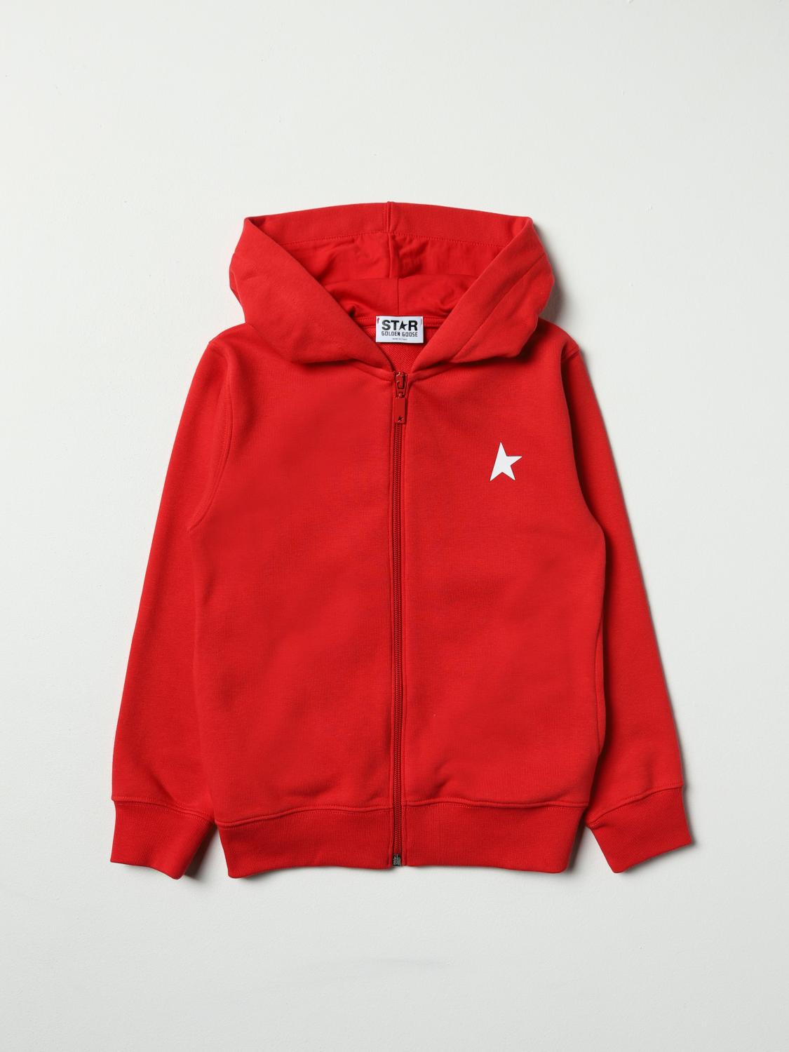 Golden goose sweater for boys red golden goose sweater