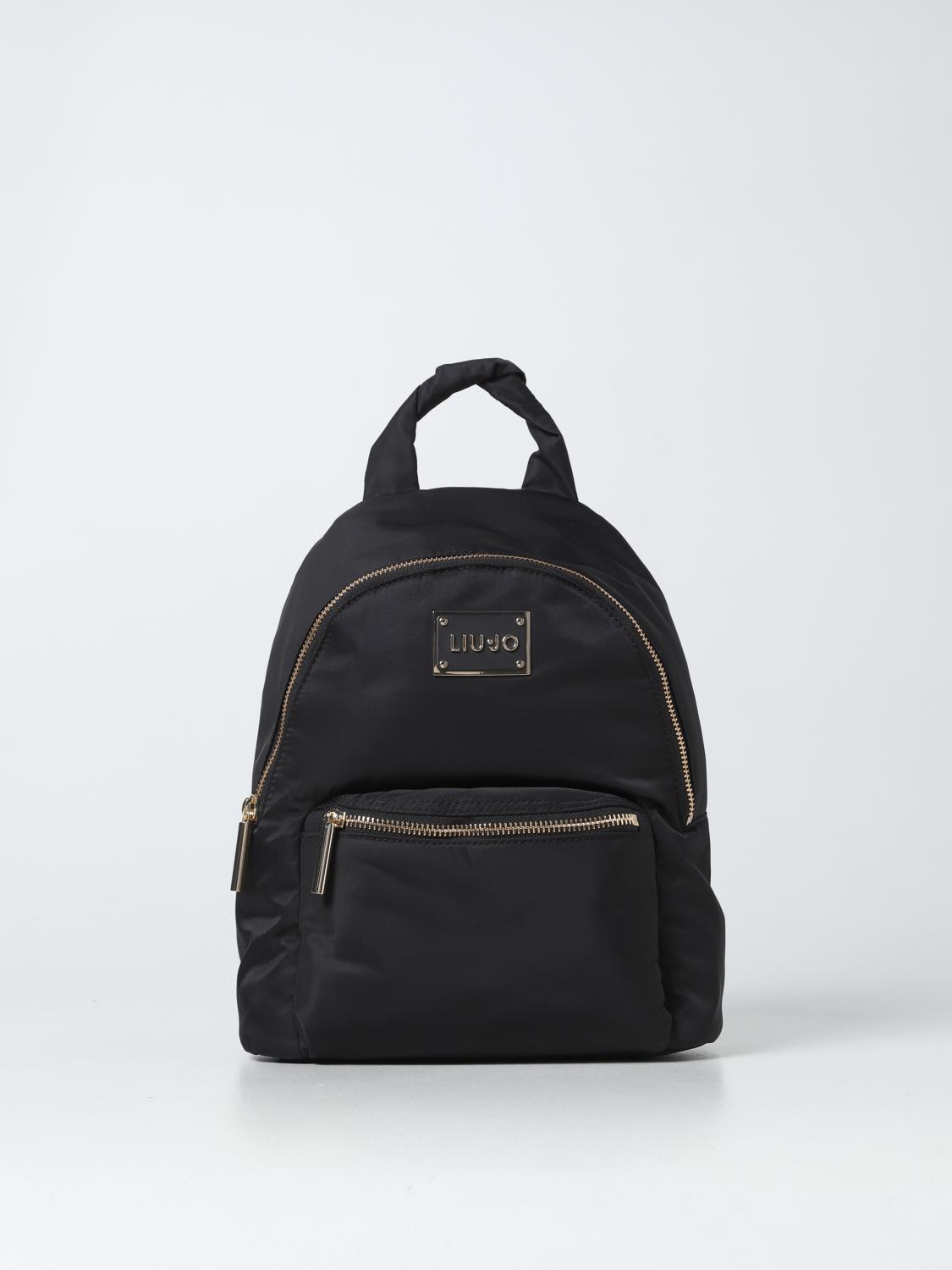 LIU JO backpack for woman Black Liu Jo backpack AF2230T4974 online