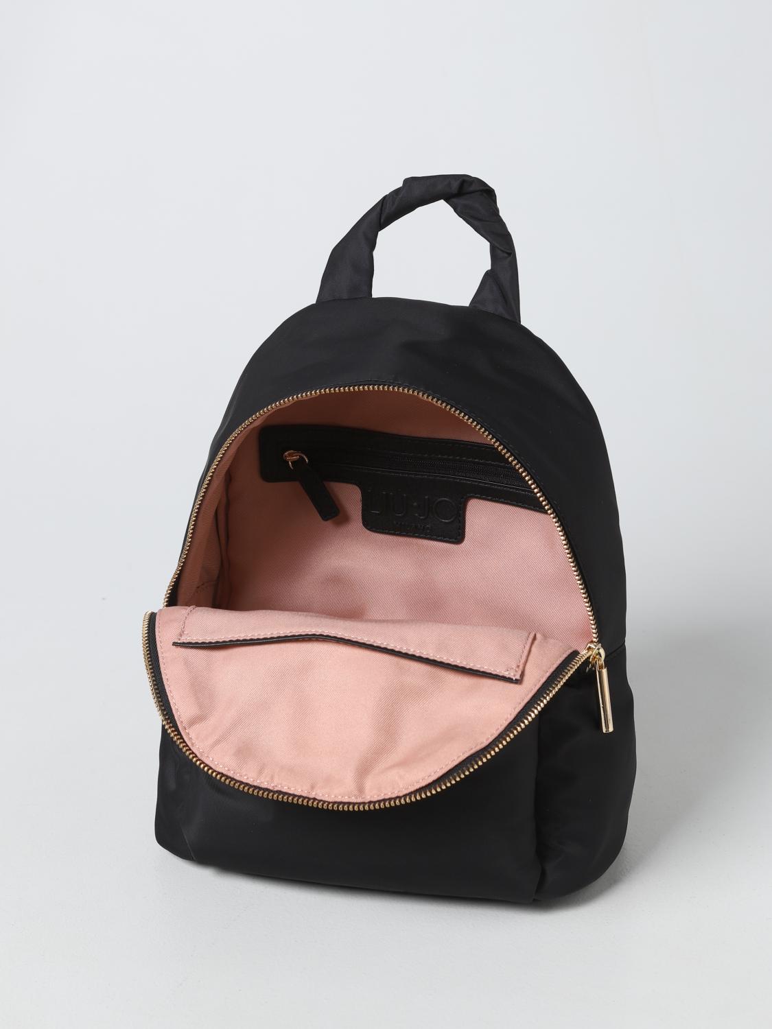 LIU JO backpack for woman Black Liu Jo backpack AF2230T4974 online