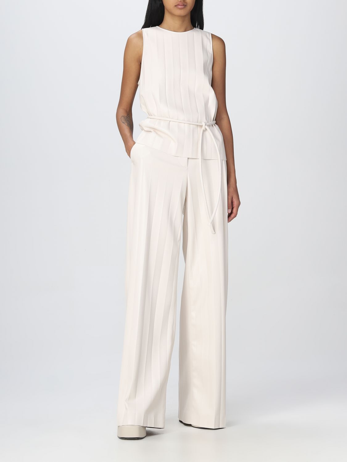 MSGM: top for woman - White | Msgm top 3341MDT01P227615 online on ...