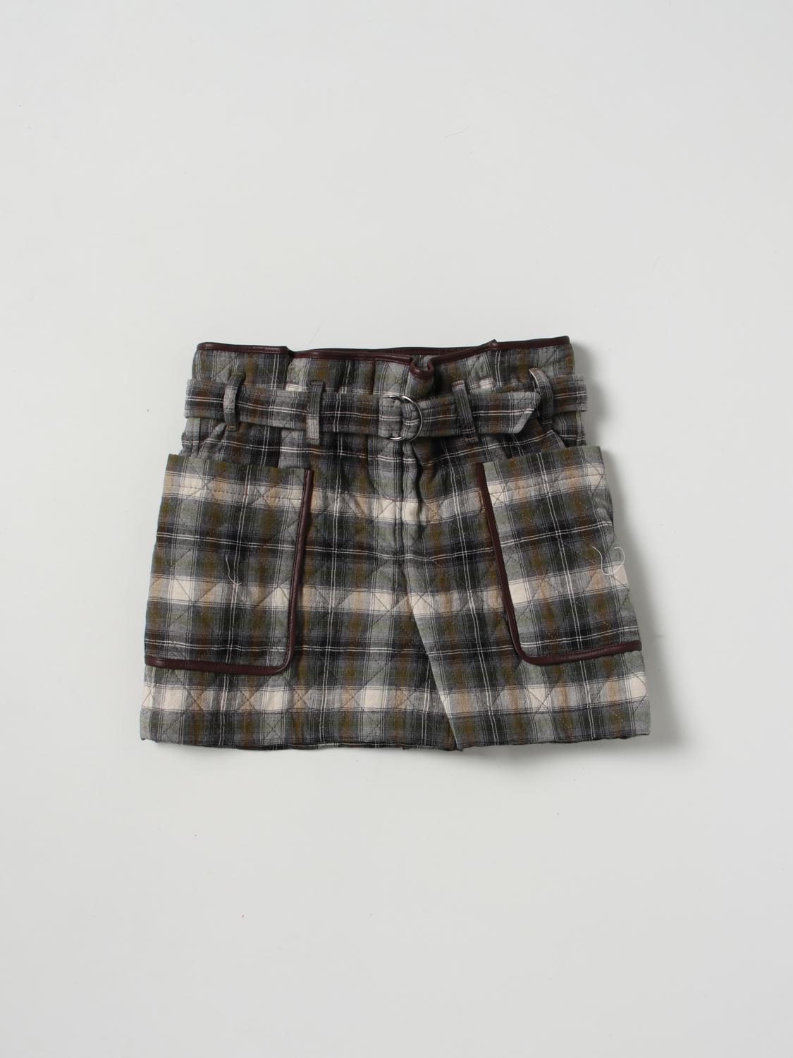 BRUNELLO CUCINELLI Shorts Kids color Green　BRUNELLO CUCINELLI ショーツ キッズ カラー グリーン BRUNELLO