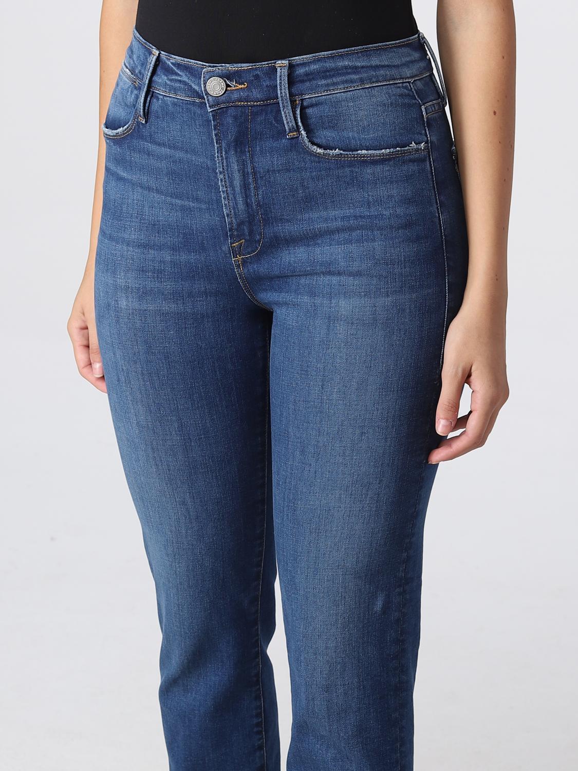 FRAME jeans for woman Blue Frame jeans LHST778 online on