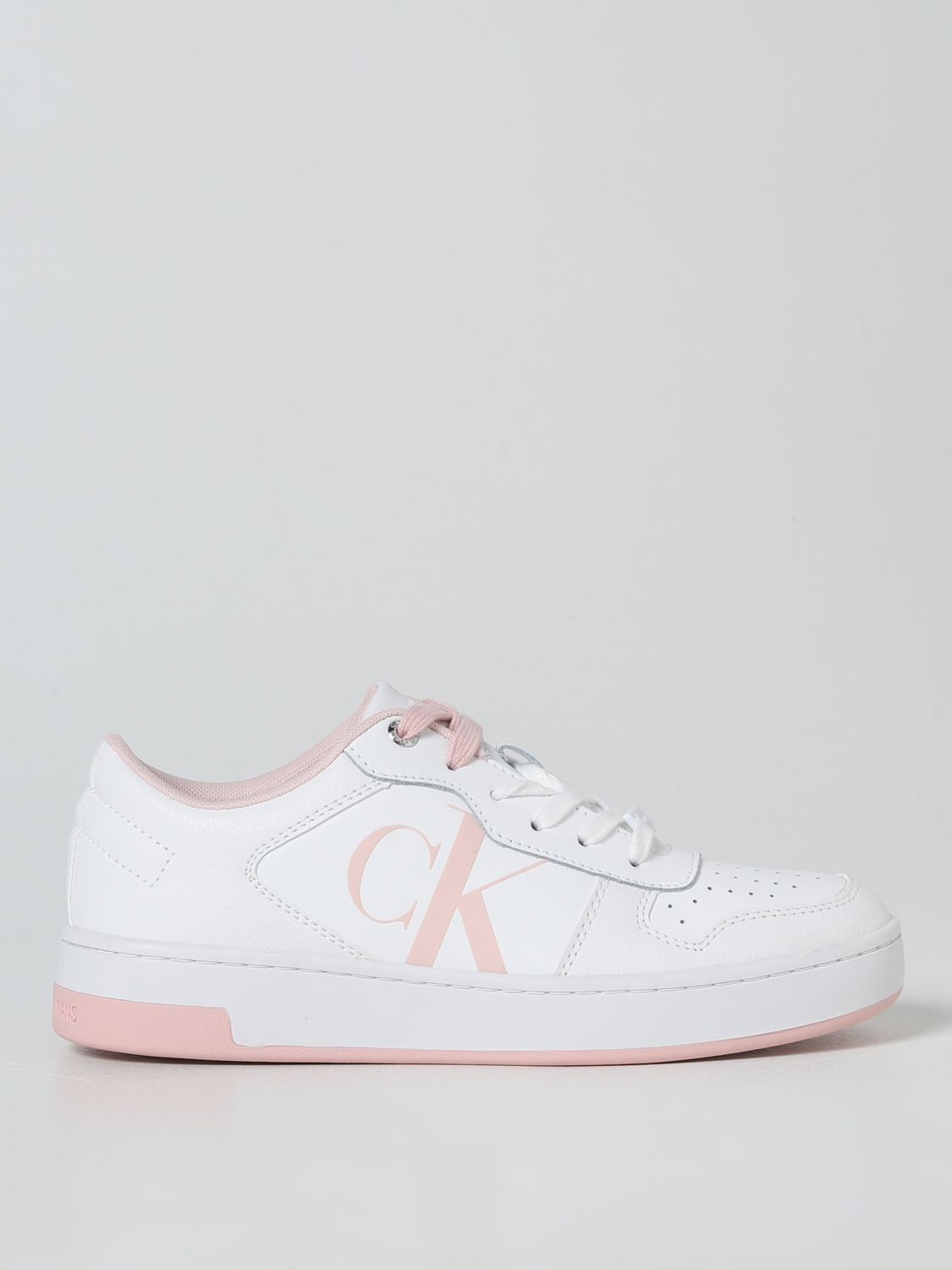 CALVIN KLEIN JEANS: sneakers for women - White | Calvin Klein Jeans ...