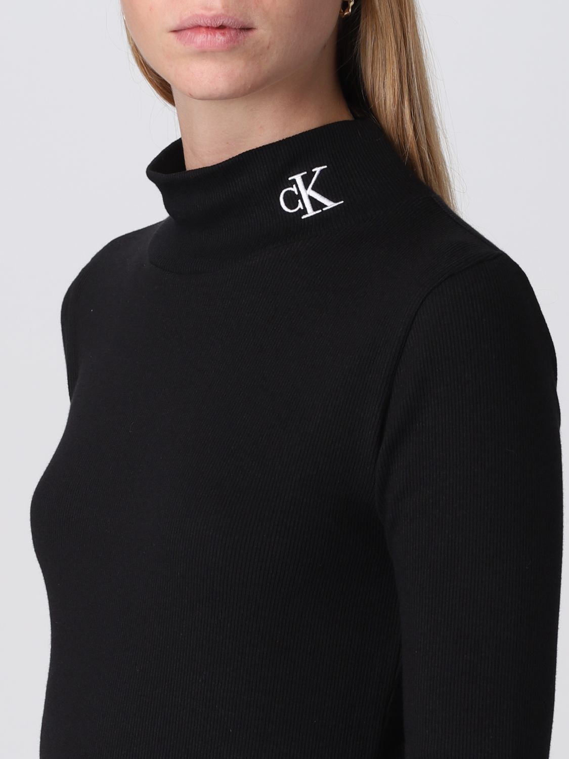 CALVIN KLEIN JEANS: women's sweater - Black | Calvin Klein Jeans sweater  J20J219892 online on 