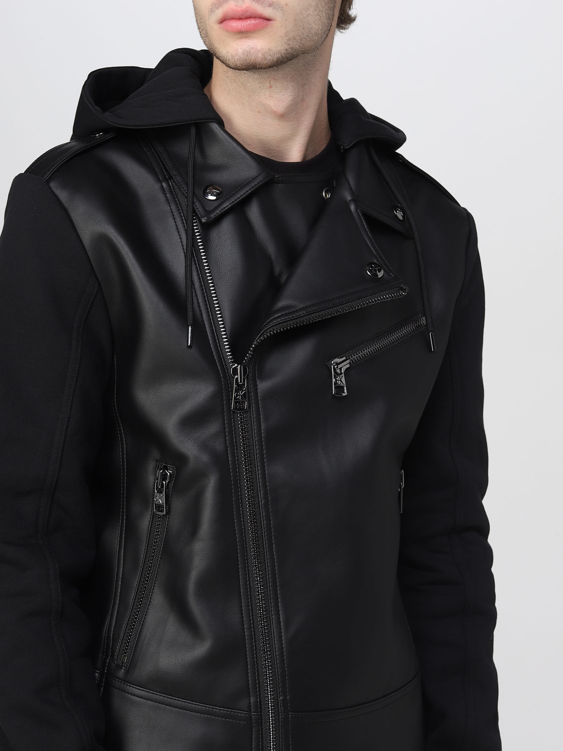 CALVIN KLEIN JEANS: jacket for man - Black | Calvin Klein Jeans jacket  J30J320918 online on 