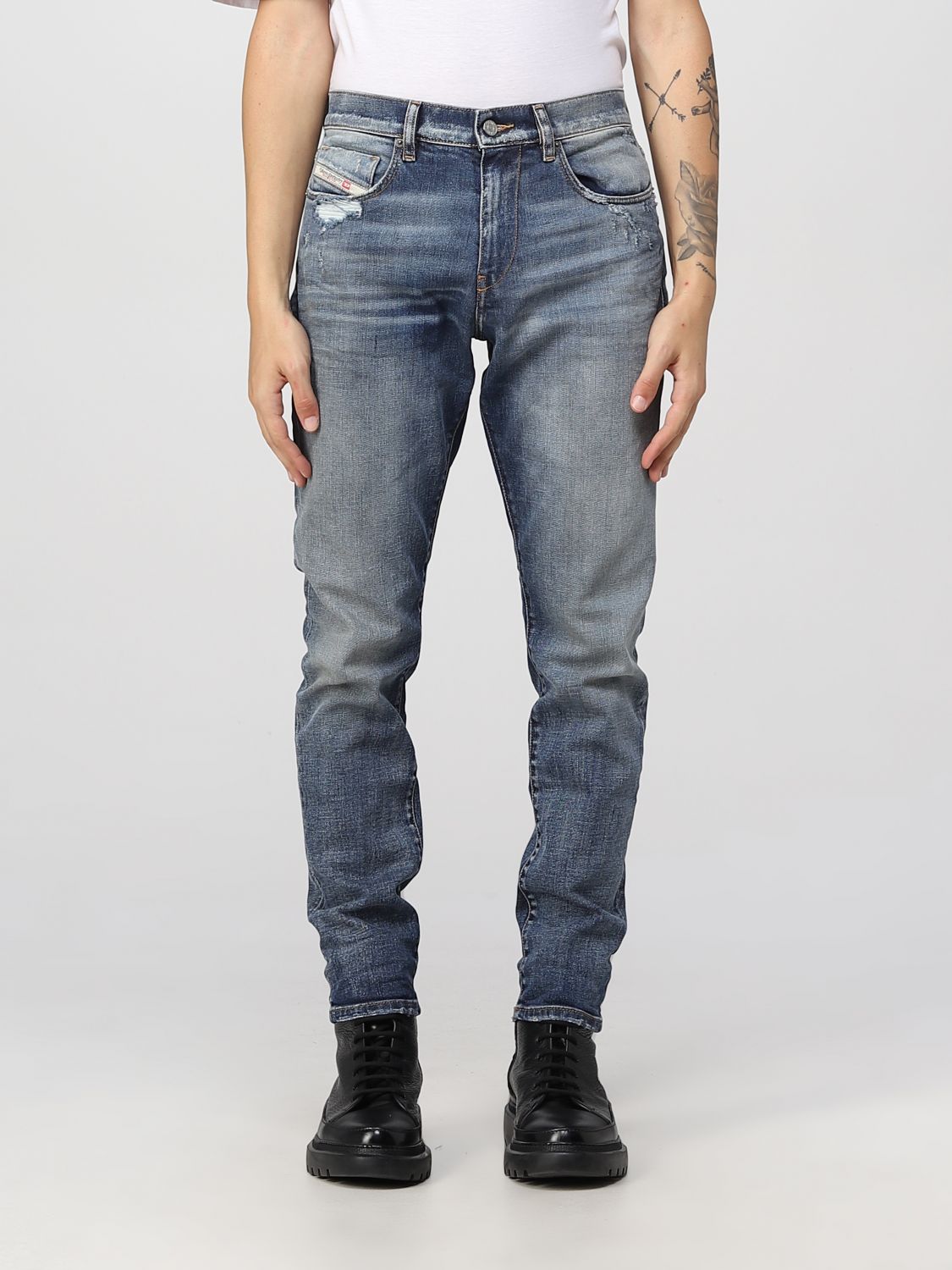 geluid draai Manuscript Diesel Outlet: jeans for man - Denim | Diesel jeans A0356209E15 online on  GIGLIO.COM