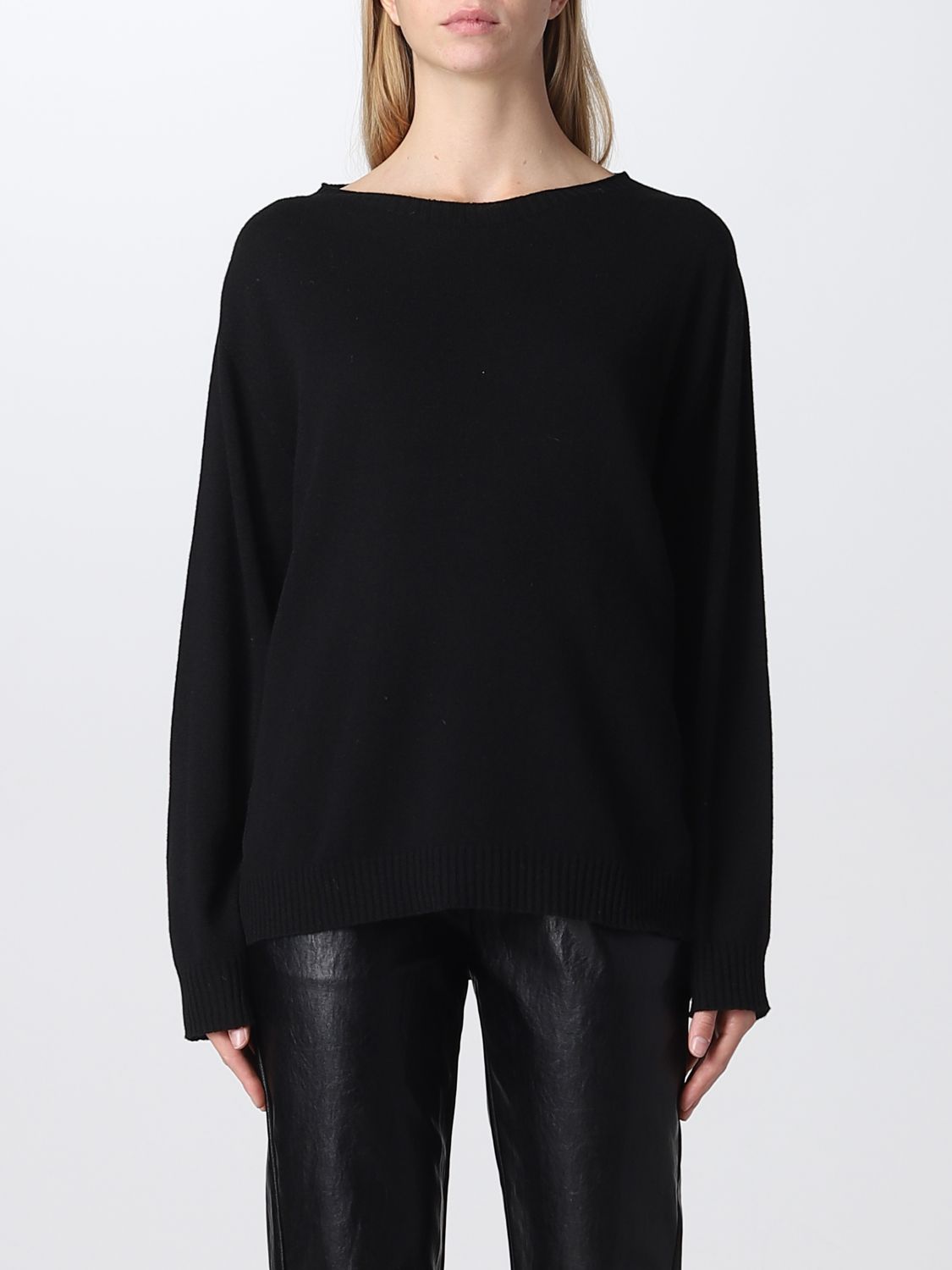TWINSET: sweater for woman - Black | Twinset sweater 222TT3040 online ...