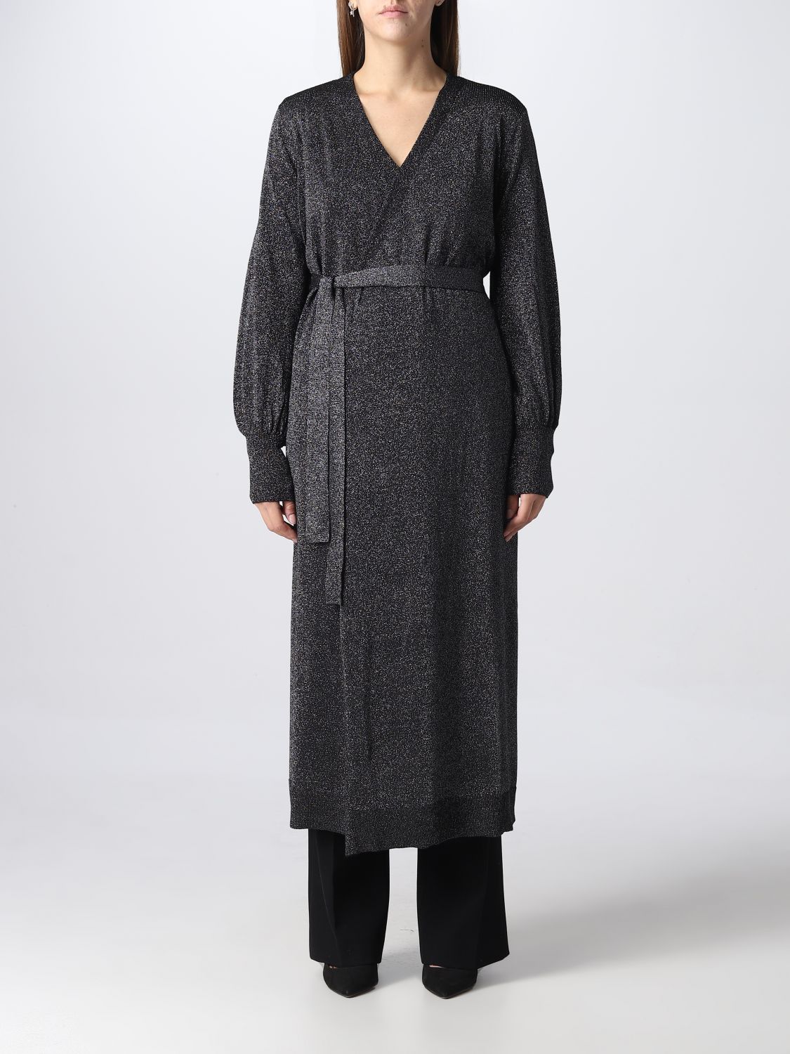 TWINSET: dress for woman - Black | Twinset dress 222TT3013 online on ...