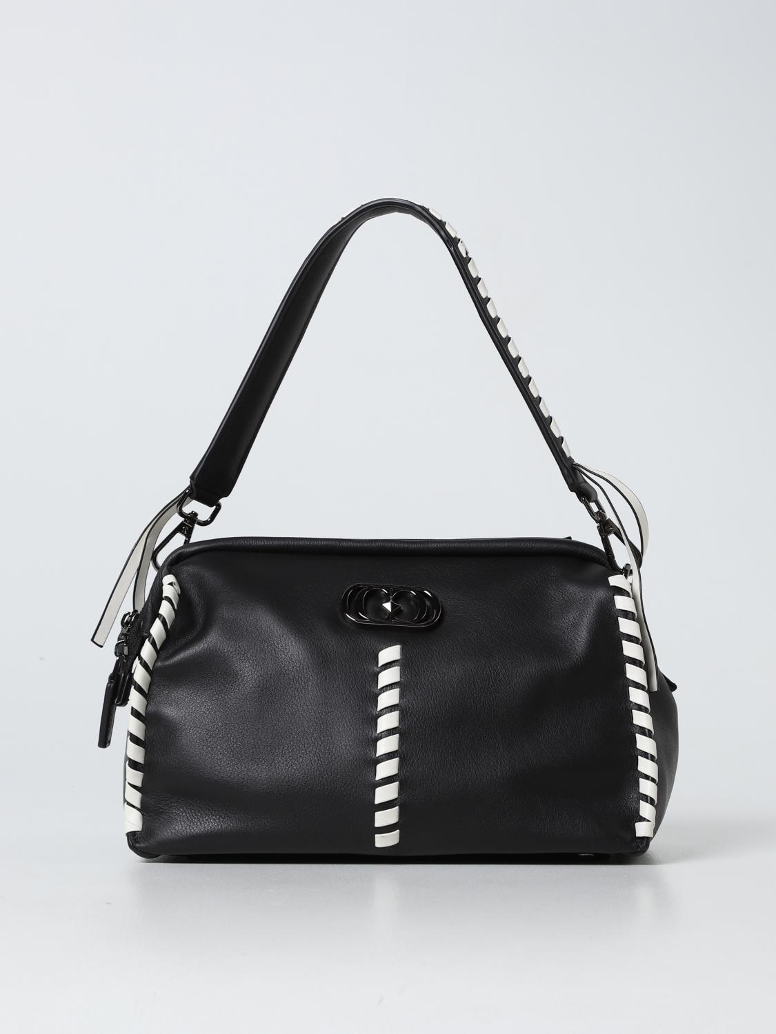 LA CARRIE handbag for woman Black La Carrie handbag 122PRS600LEA