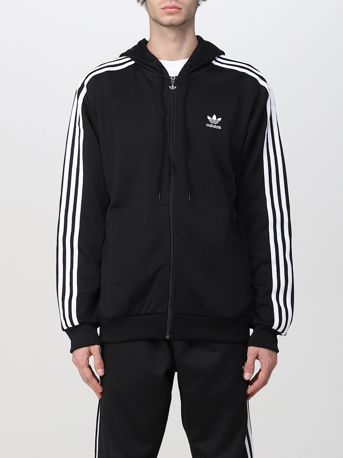 ADIDAS ORIGINALS: man - Black | Adidas Originals sweatshirt HB9512 online GIGLIO.COM