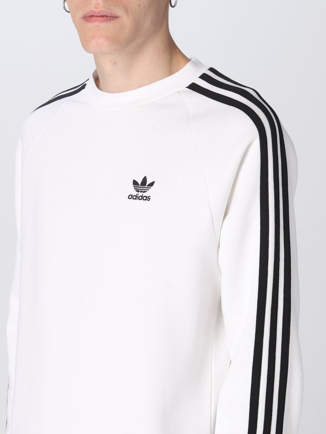 Sweatshirt Adidas Originals: Adidas Originals sweatshirt for men white 4