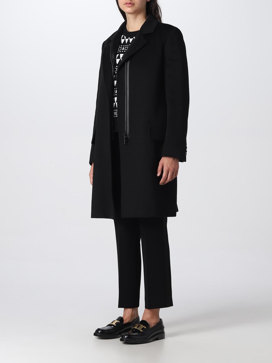 MAX MARA coat for woman Black Max Mara coat 10160723600 online on