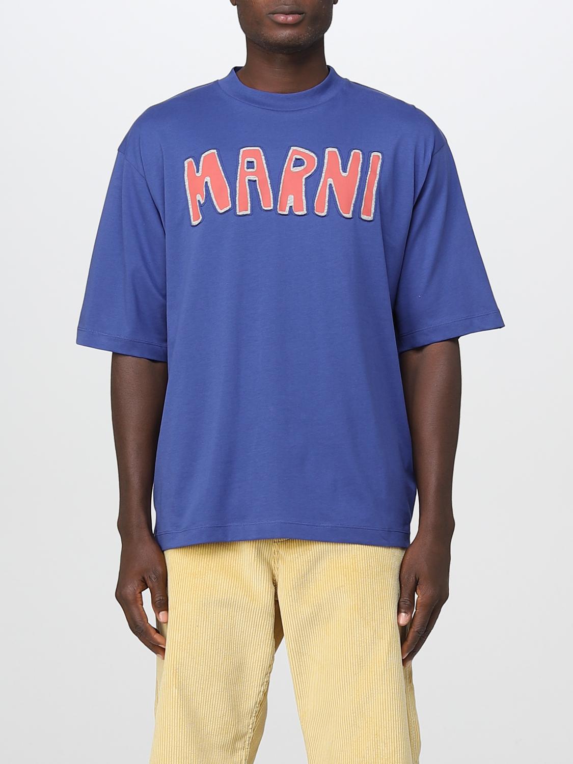 Marni T-shirt  Men Color Blue