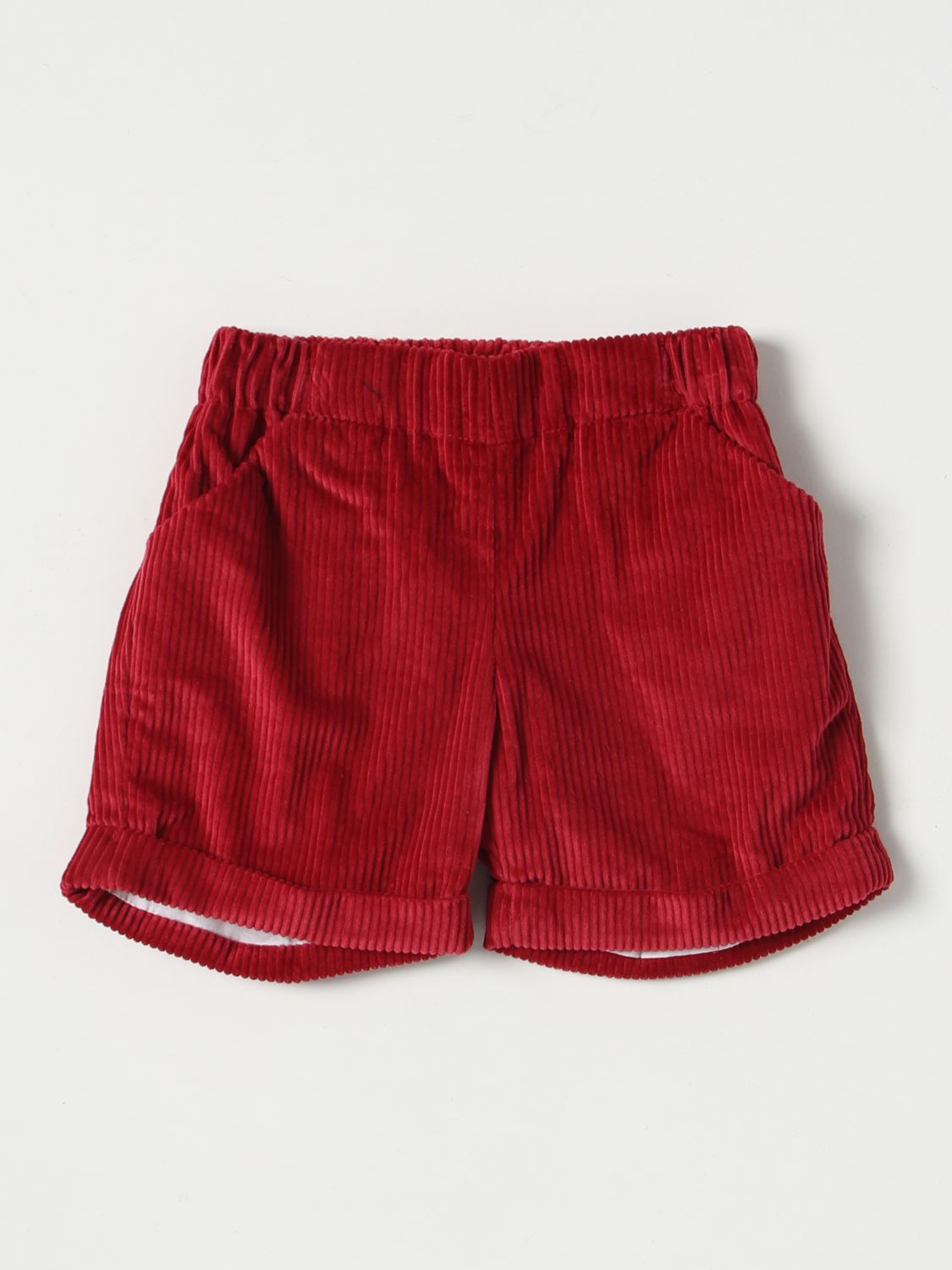 shorts la stupenderia kids colour red