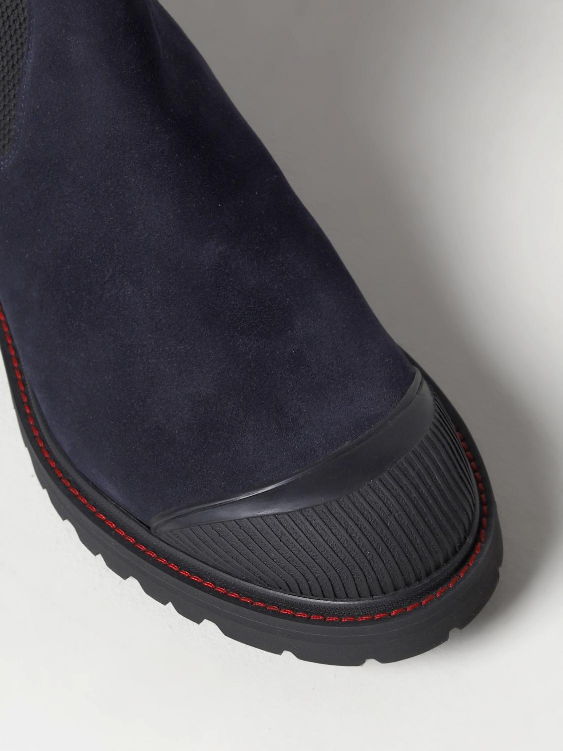 KITON boots for man Blue Kiton boots USSMOSCN006890 online on