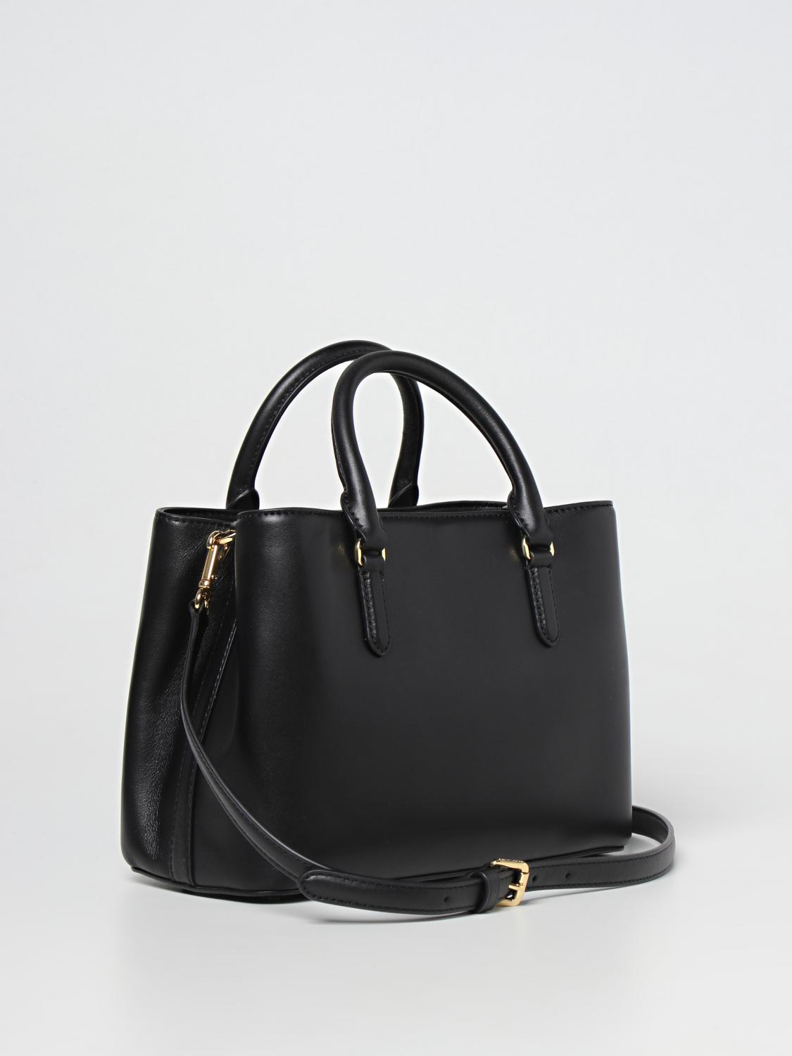 POLO RALPH LAUREN：ハンドバッグ レディース - ブラック | GIGLIO.COM 