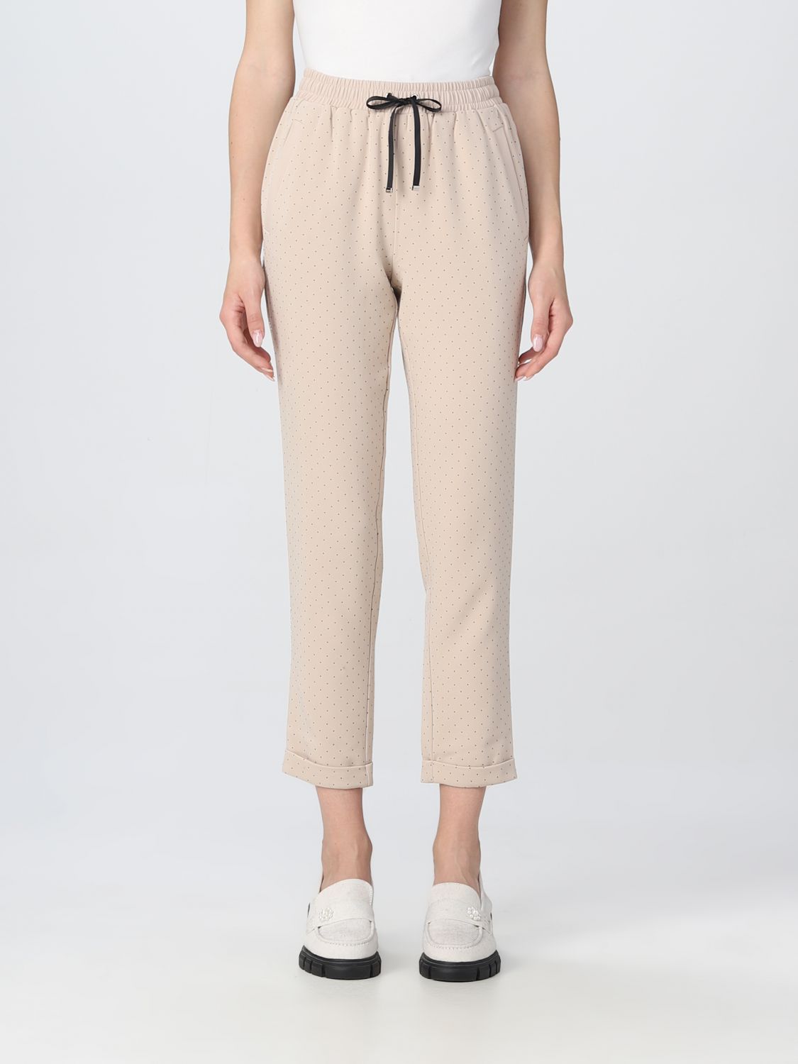 LIU JO: pants for woman - Natural | Liu Jo pants TF2233T3142 online on ...