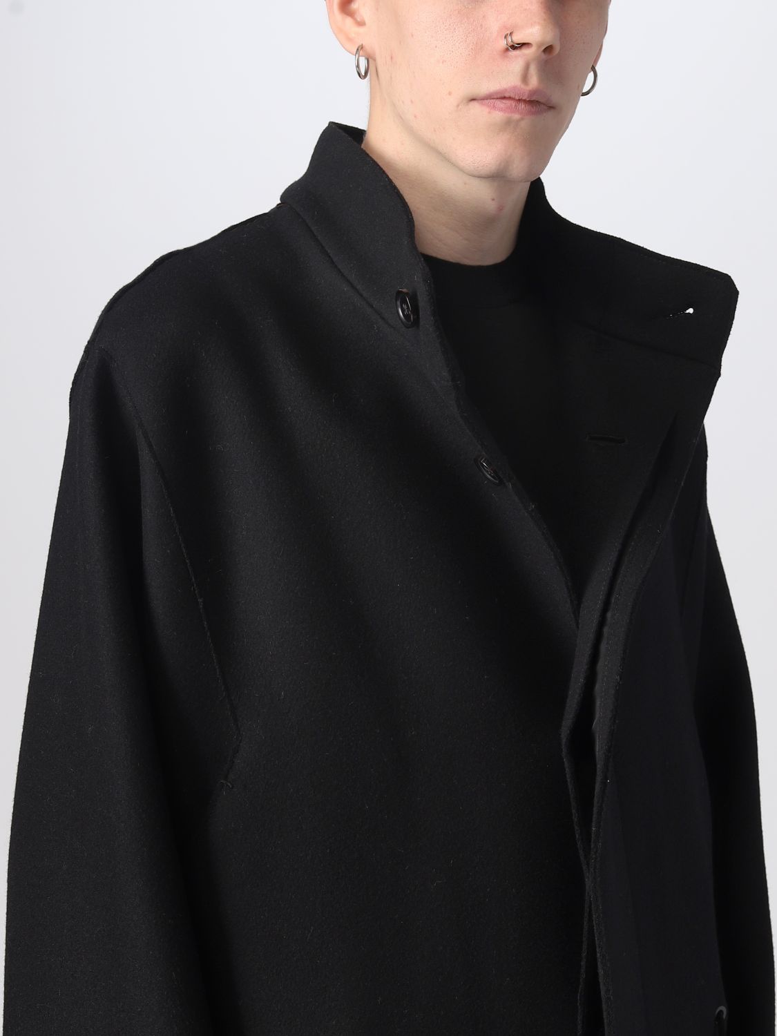 ZEGNA: coat for man - Black | Zegna coat 4870574D4GN0 online on GIGLIO.COM