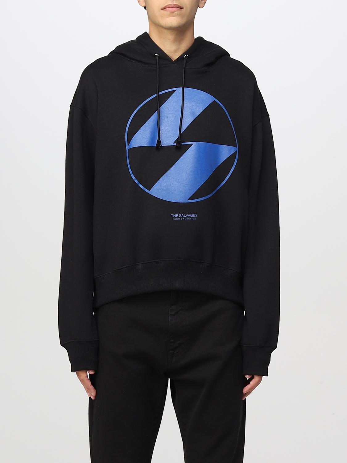 The Salvages Logo-print Hoodie In Black