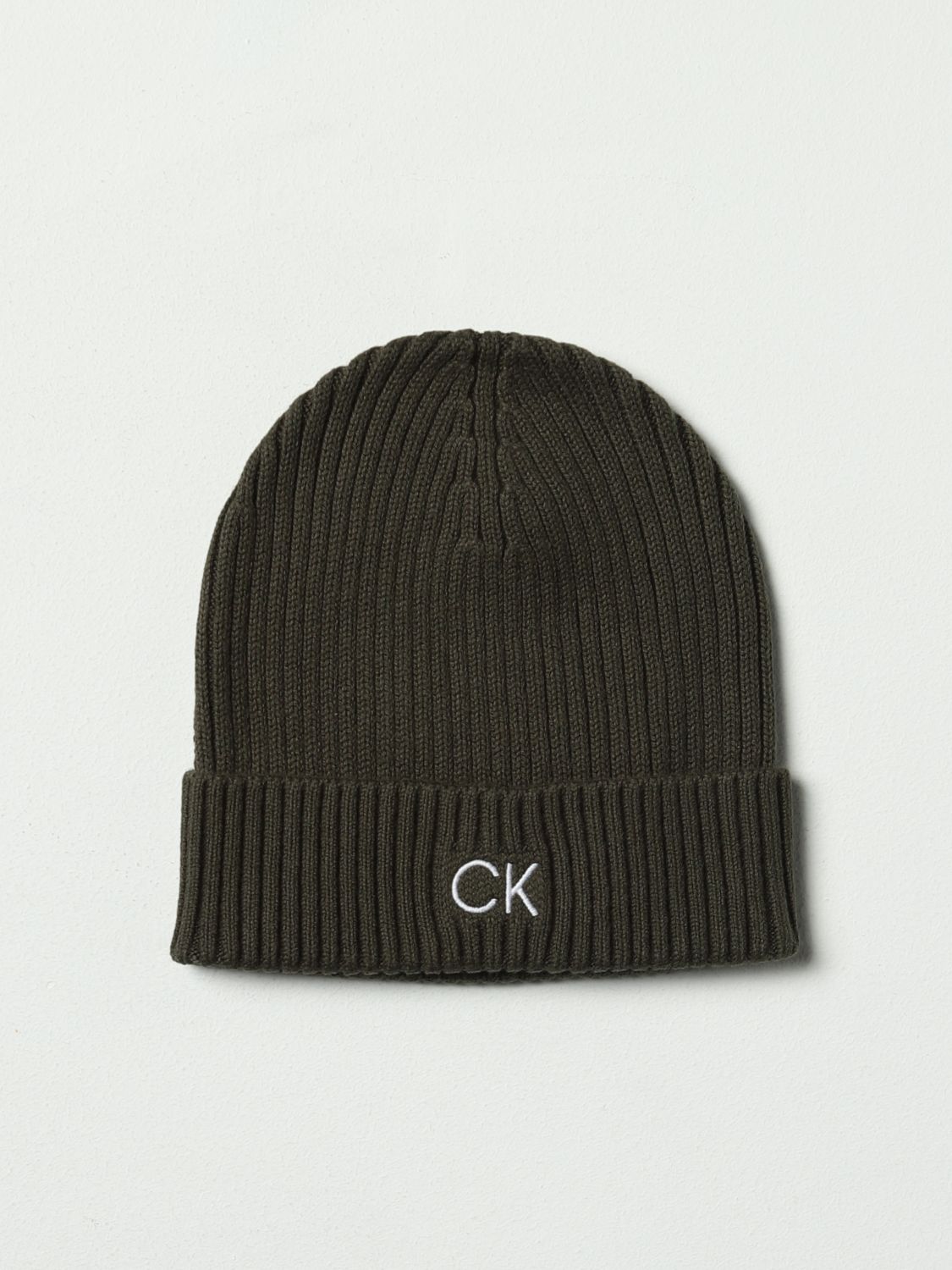 CALVIN KLEIN: hat for man - Green | Calvin Klein hat K50K509680 online on  