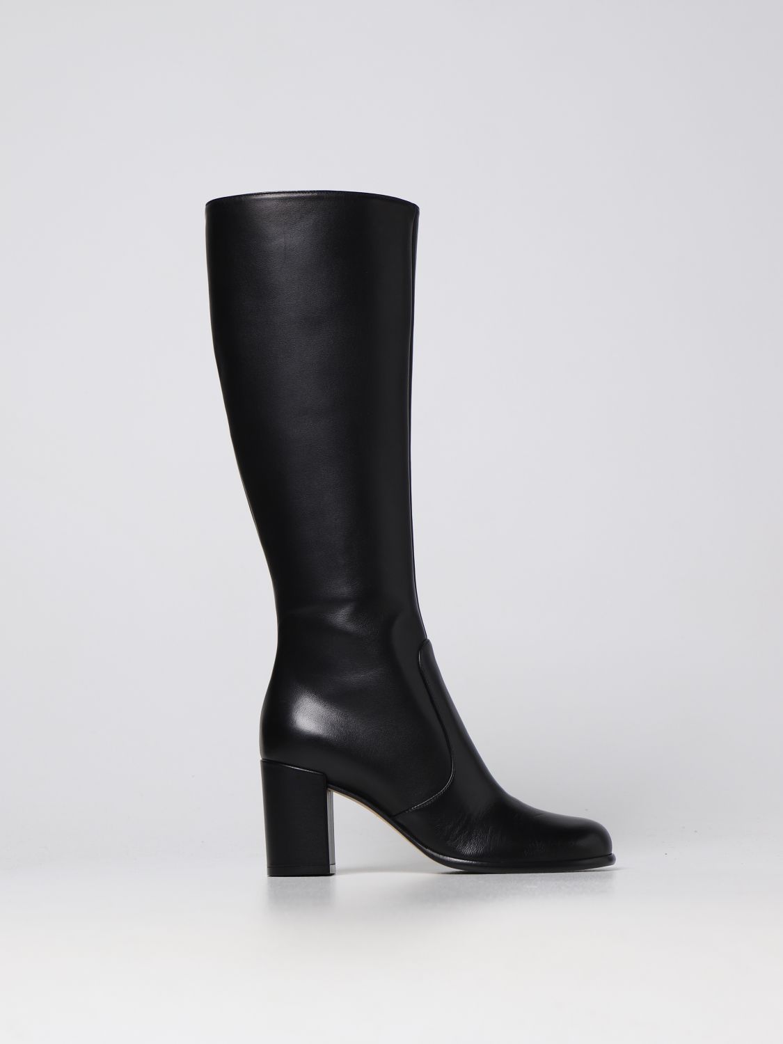 SERGIO ROSSI: boots for woman - Black | Sergio Rossi boots A99870MNAN07 ...