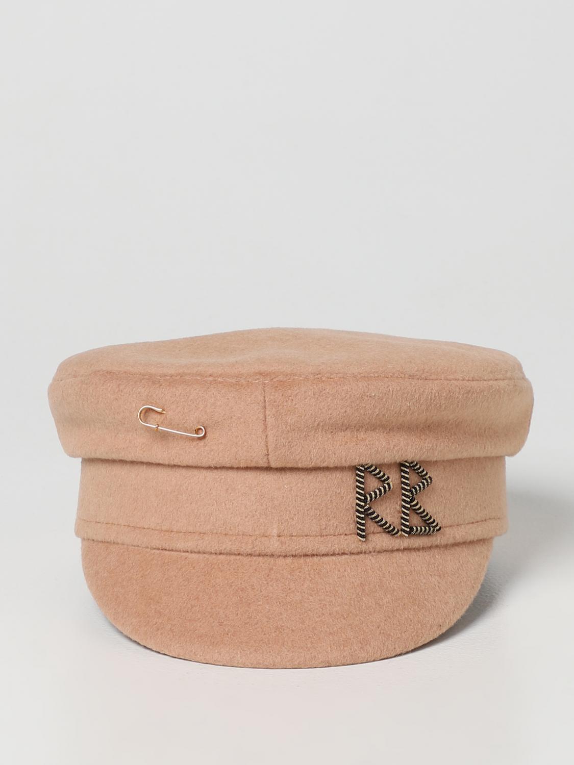 RUSLAN BAGINSKIY: Hat For Woman - Beige | Ruslan Baginskiy Hat ...