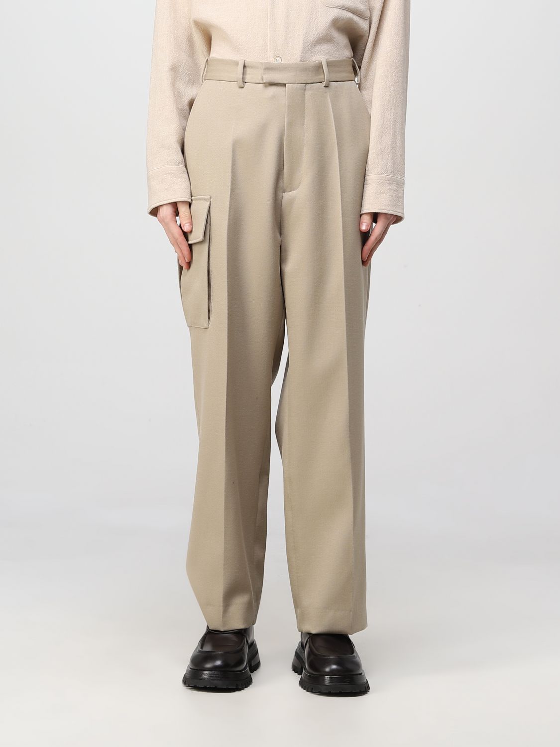 Jarred Relaxed Trousers Sand Stripe  CMMN SWDN