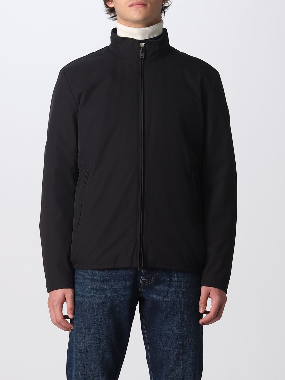 WOOLRICH: jacket for man - Black | Woolrich jacket CFWOOU0578MSUT3280 ...