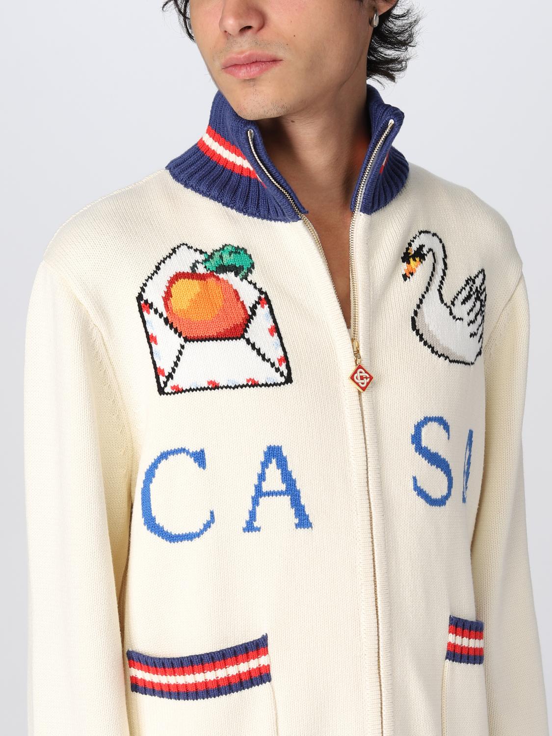 CASABLANCA: Veste homme - Blanc | Veste Casablanca MF22KW25101 en ligne ...