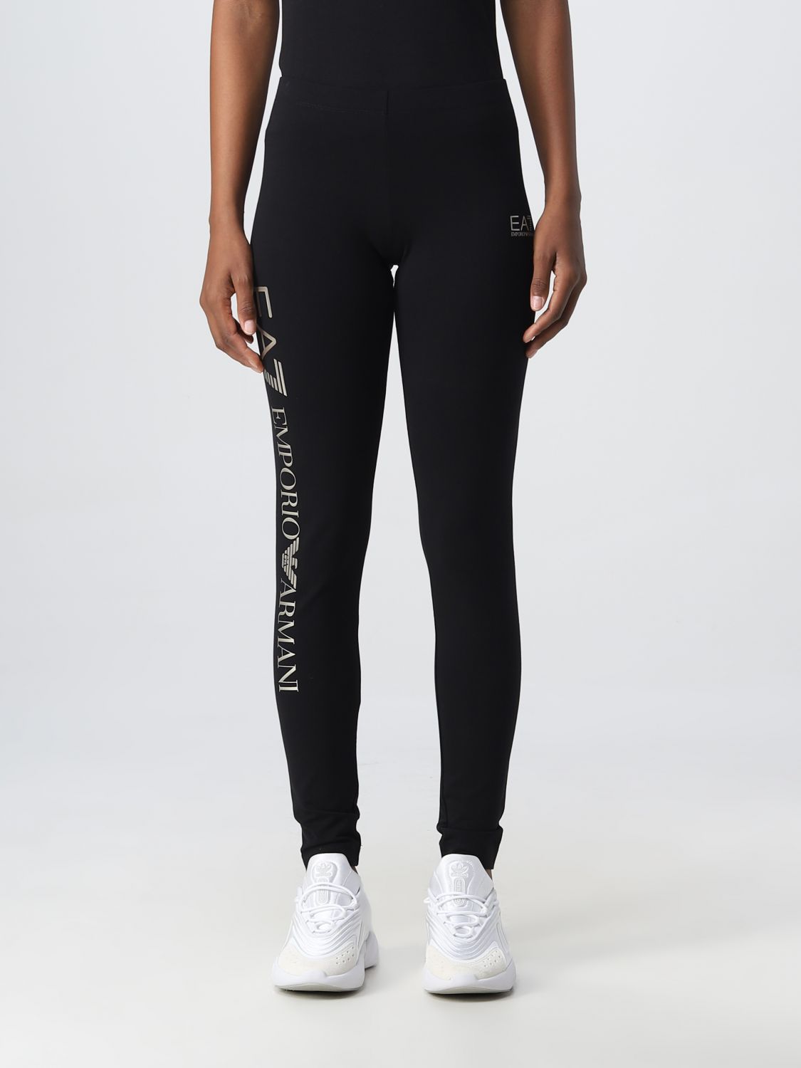 EA7: pants for woman - Black | Ea7 pants 8NTP63TJ01Z online at GIGLIO.COM