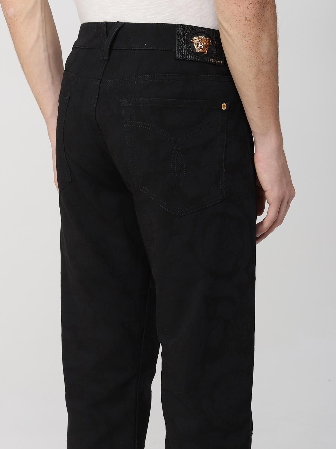 Jeans Versace: Versace jeans for man black 5