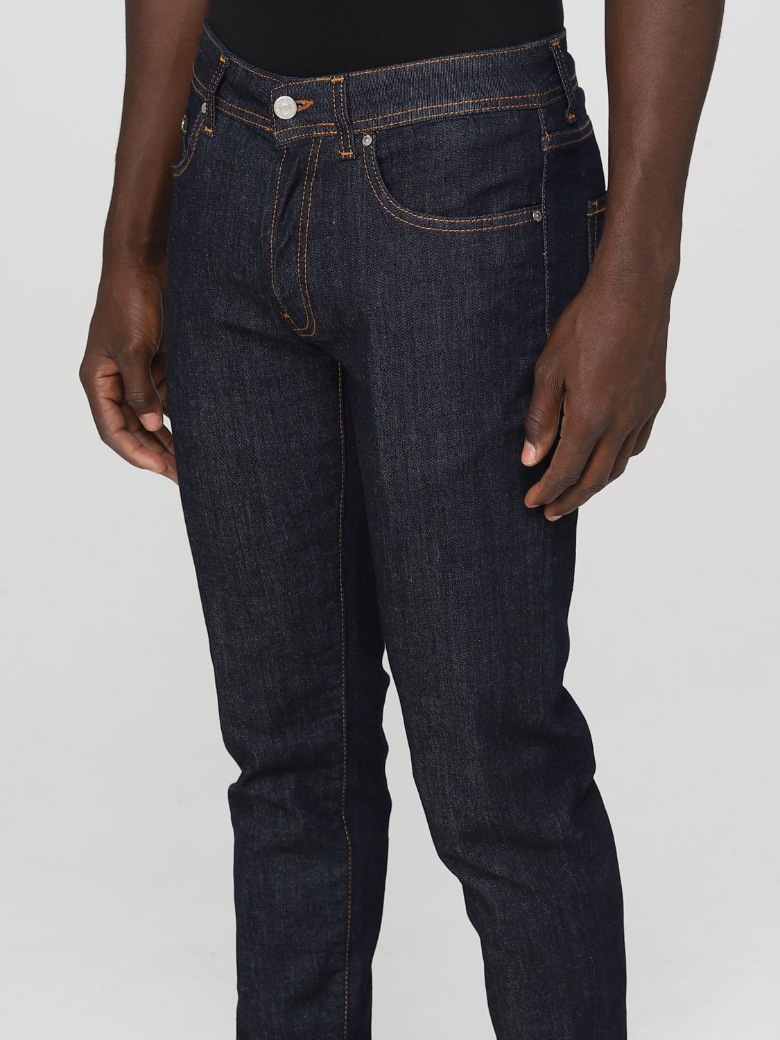 LIU Jeans para hombre, Azul Oscuro | Jeans Liu Jo M222P304FRANKECO en línea en GIGLIO.COM