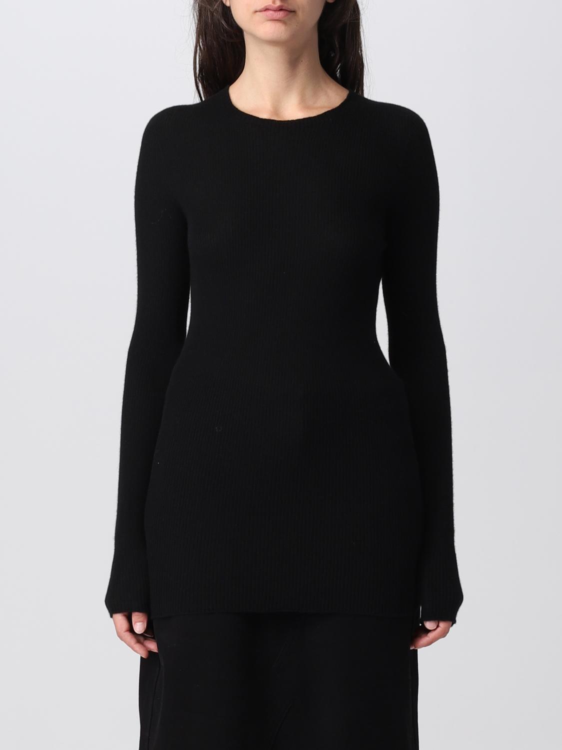 Rick Owens Jumper Woman In Black ModeSens