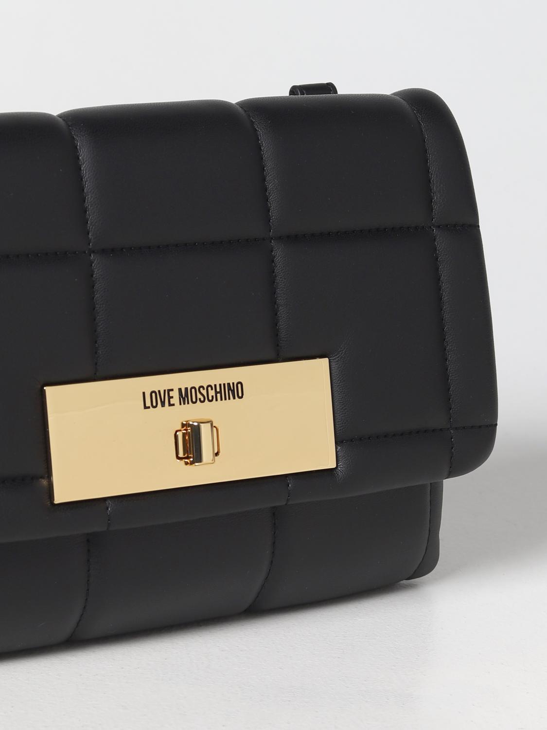 LOVE MOSCHINO crossbody bags for woman Black Love Moschino