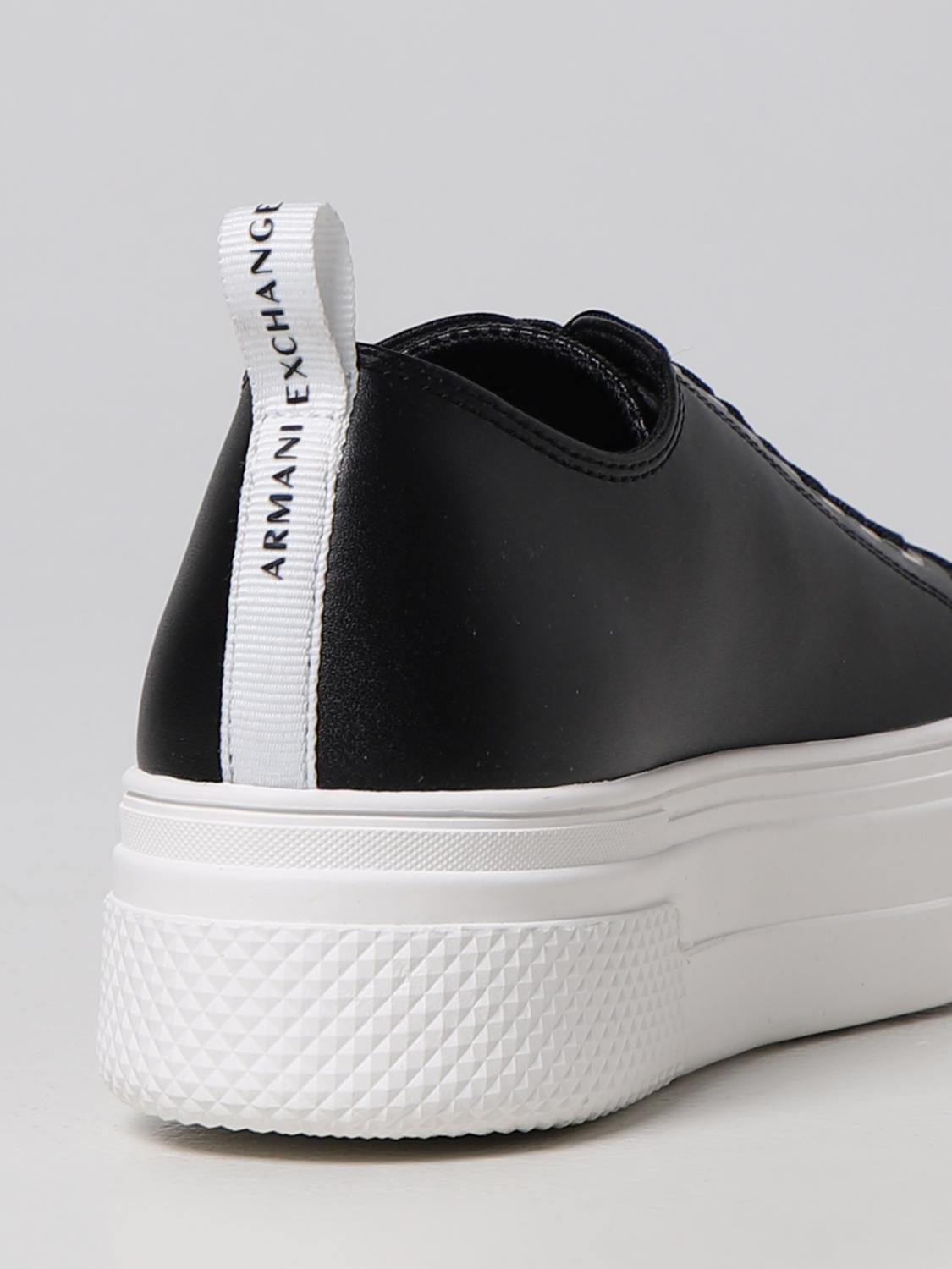 ARMANI EXCHANGE: sneakers for woman - Black | Armani Exchange sneakers  XDX095XV571 online on 