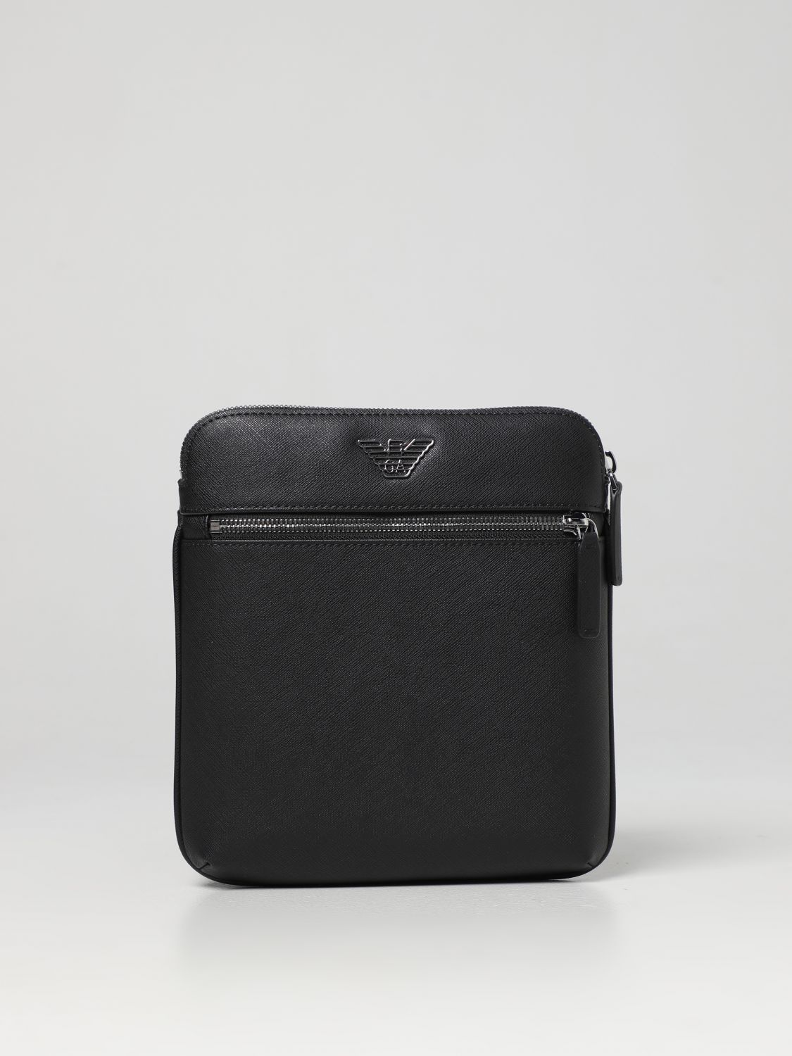 Shoulder bags Emporio Armani - Leather shoulder bag - Y3B198YVN3O80001