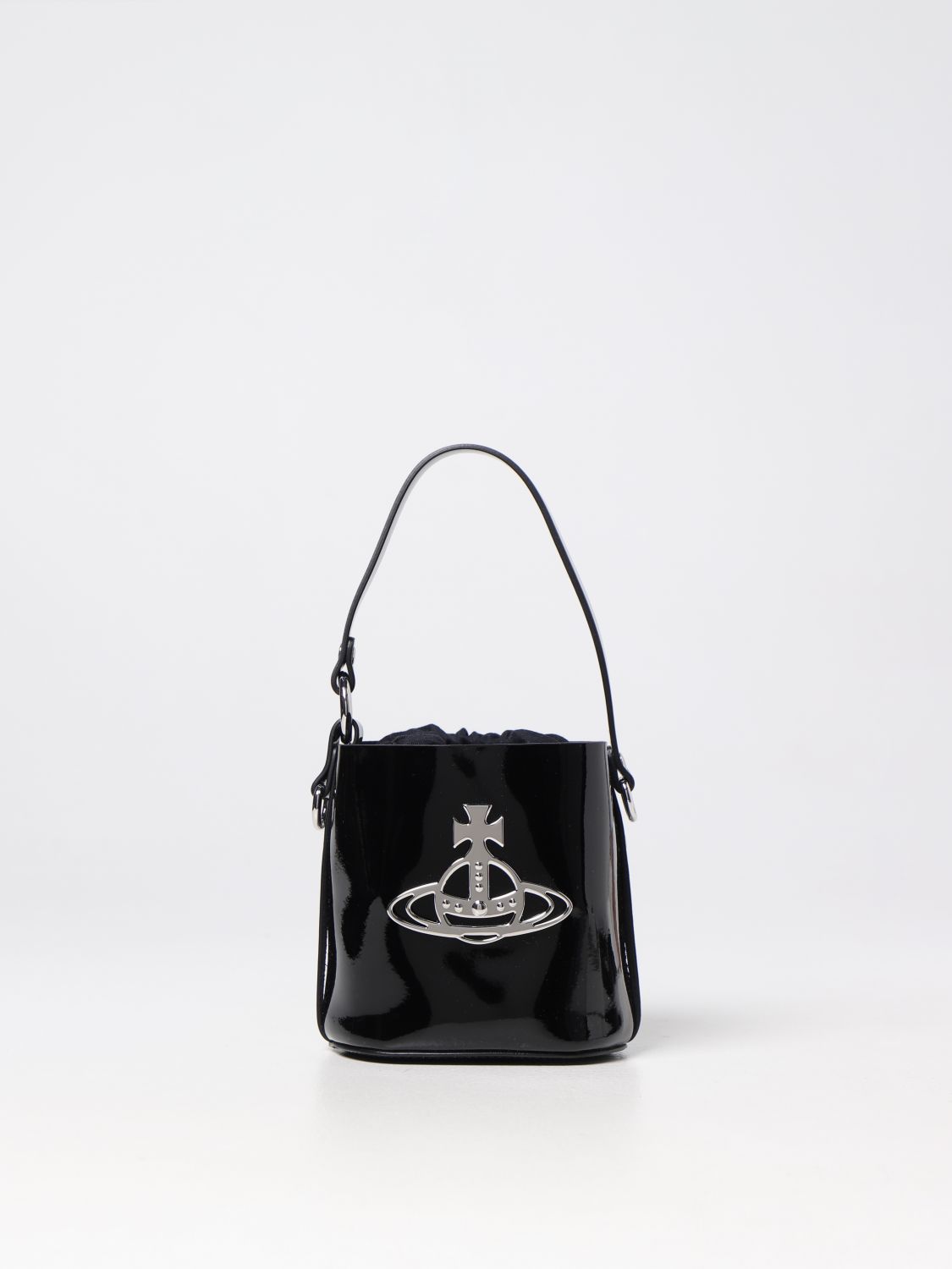 VIVIENNE WESTWOOD: mini bag for woman - Black | Vivienne Westwood mini ...